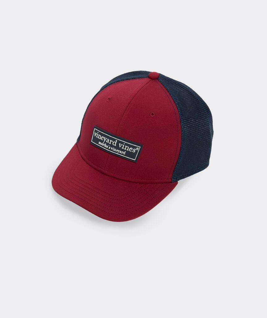 Logo Box Patch Trucker Hat Product Image