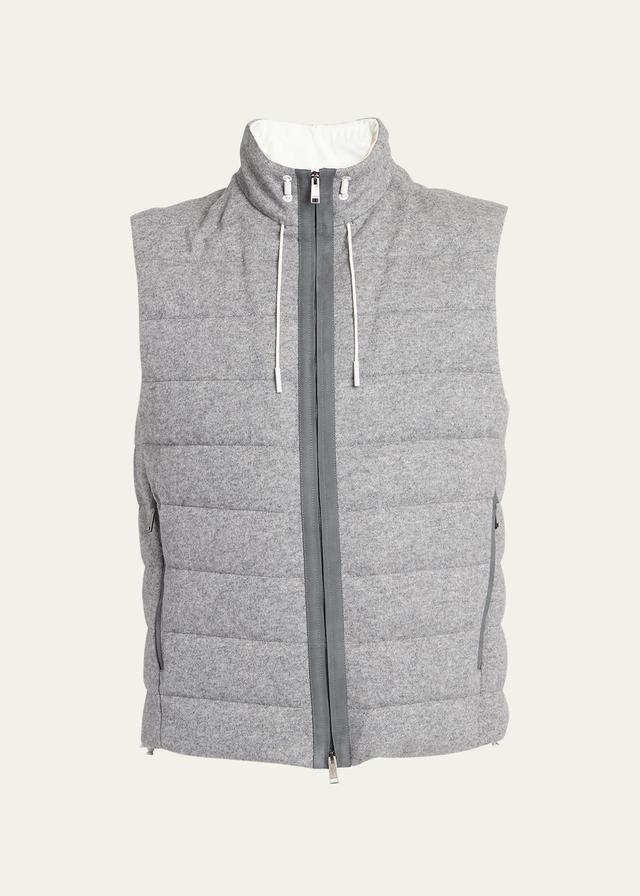 Mens Oasi Cashmere Knit Padded Vest Product Image