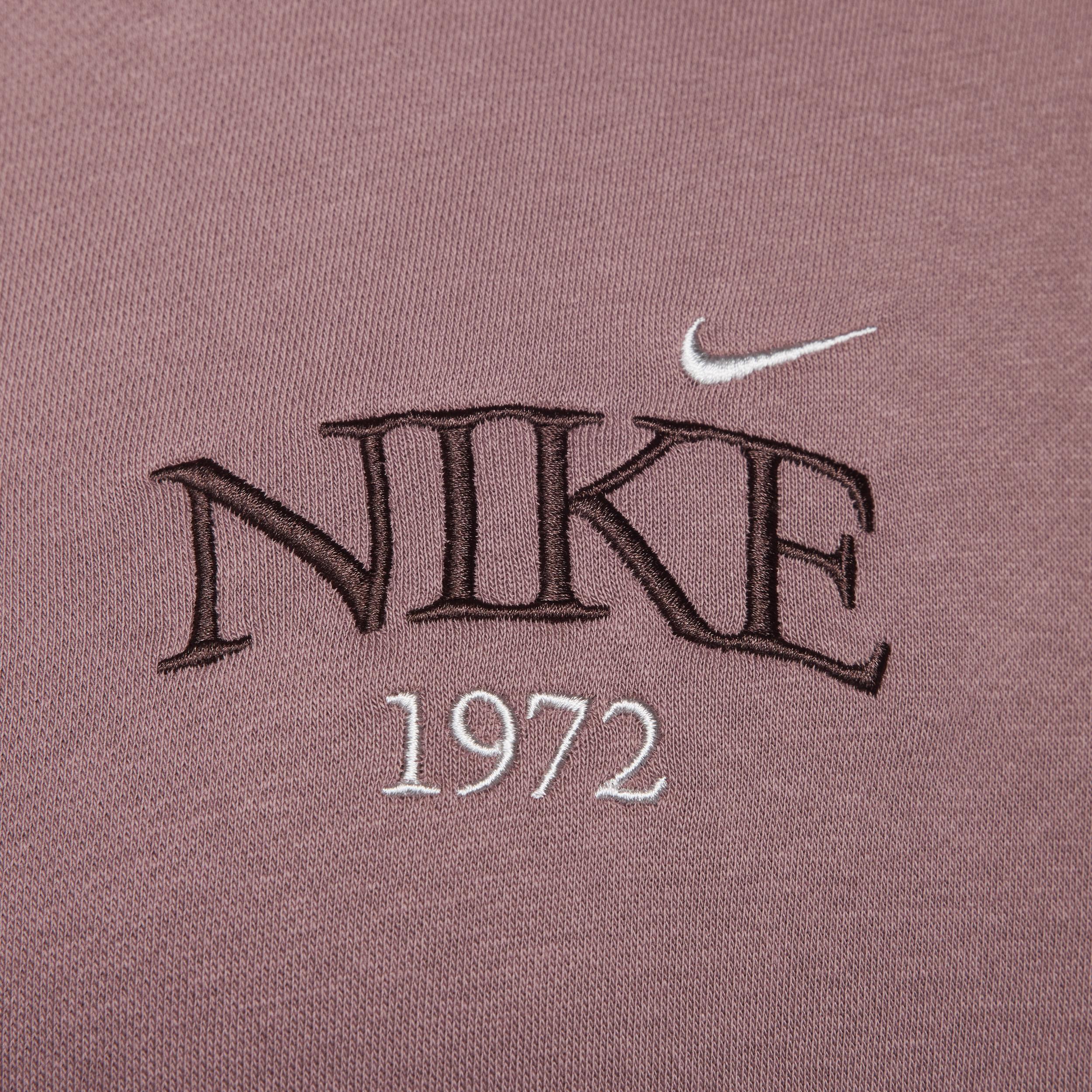 Women's Nike Sportswear Phoenix Fleece Oversized Cropped Crew-Neck Sweatshirt Product Image