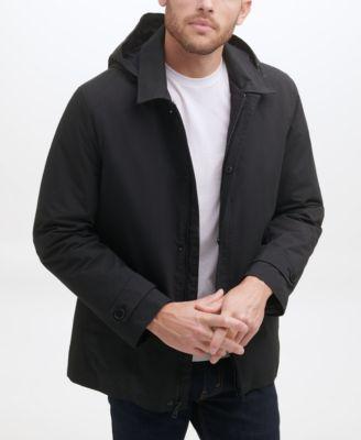 Cole Haan Hooded Rain Coat Product Image