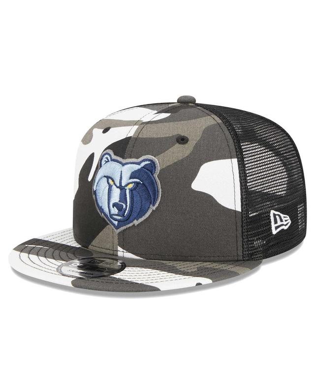 Mens New Era Camo Memphis Grizzlies Snow Camo Meshback 9FIFTY Snapback Hat Product Image