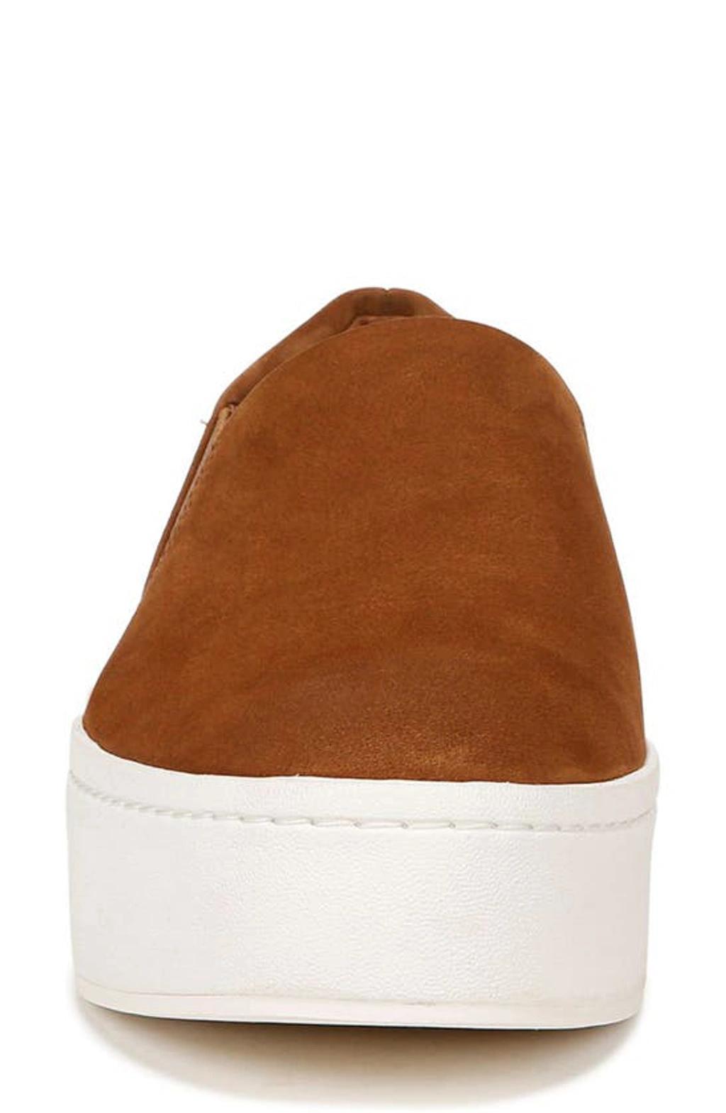 Warren Suede Slip-on Sneakers In Brown Product Image