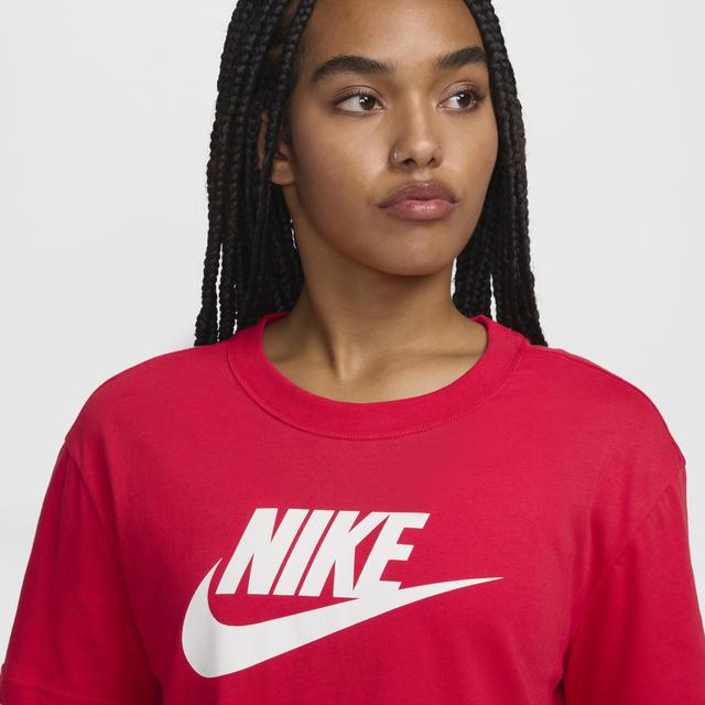 Womens Nike Sportswear Essential Cropped Logo T-Shirt Product Image