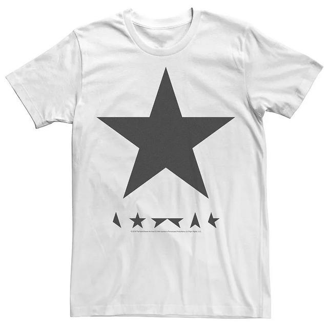 Mens David Bowie Black Star Album Cover Tee Product Image