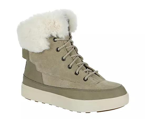 Koolaburra by UGG WOMENS RYANNA LACE UP FUR BOOT Product Image