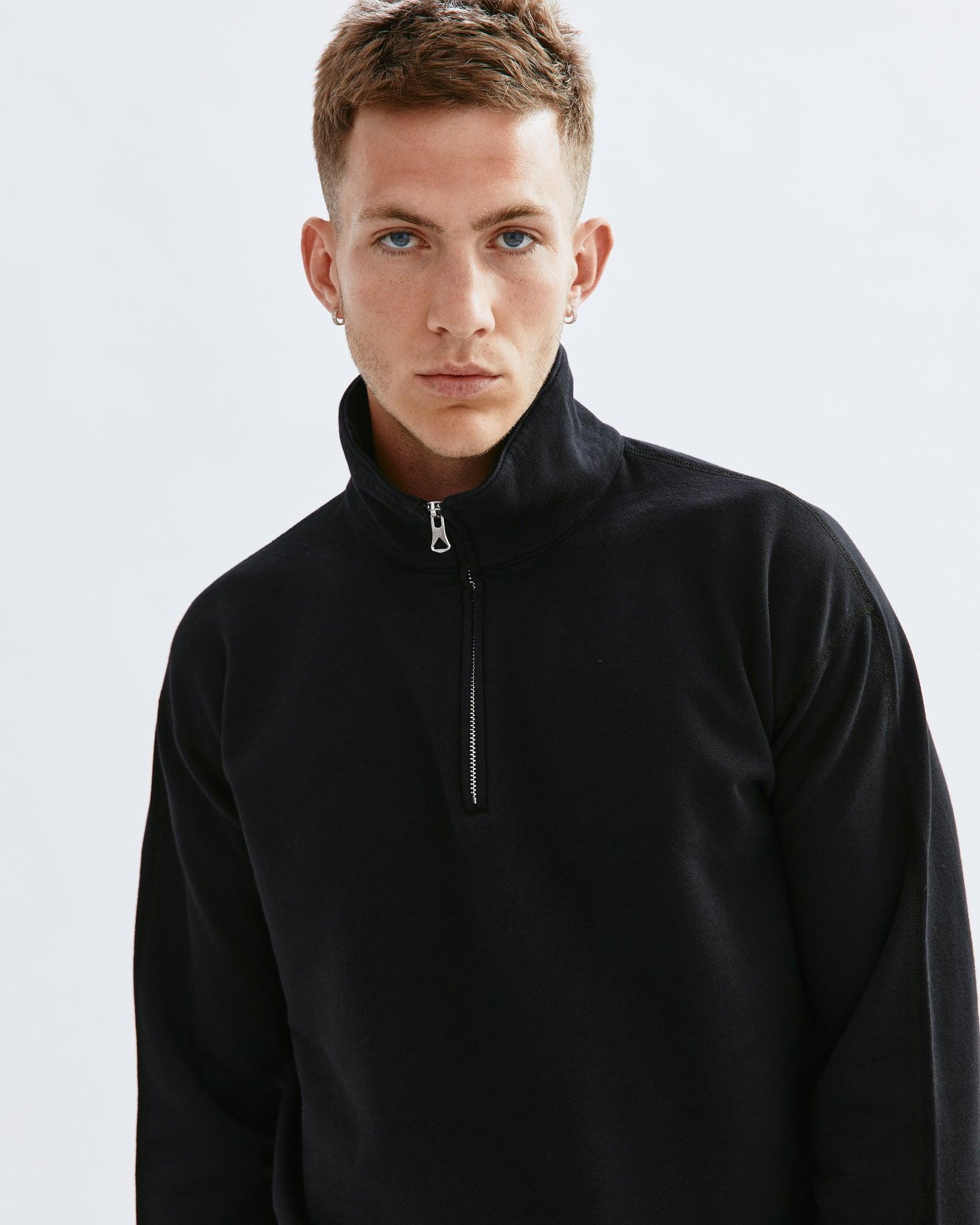 Lightweight Terry Quarter Zip Male Product Image