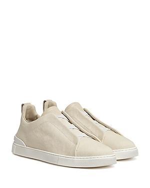 ZEGNA Triple Stitch Low Top Sneaker Product Image