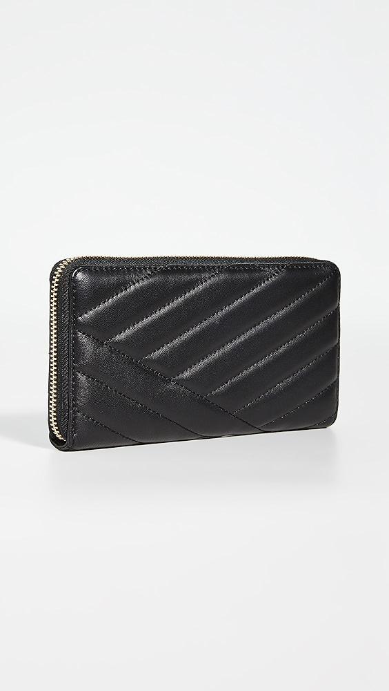 Tory Burch Kira Chevron Zip Continental Wallet | Shopbop Product Image