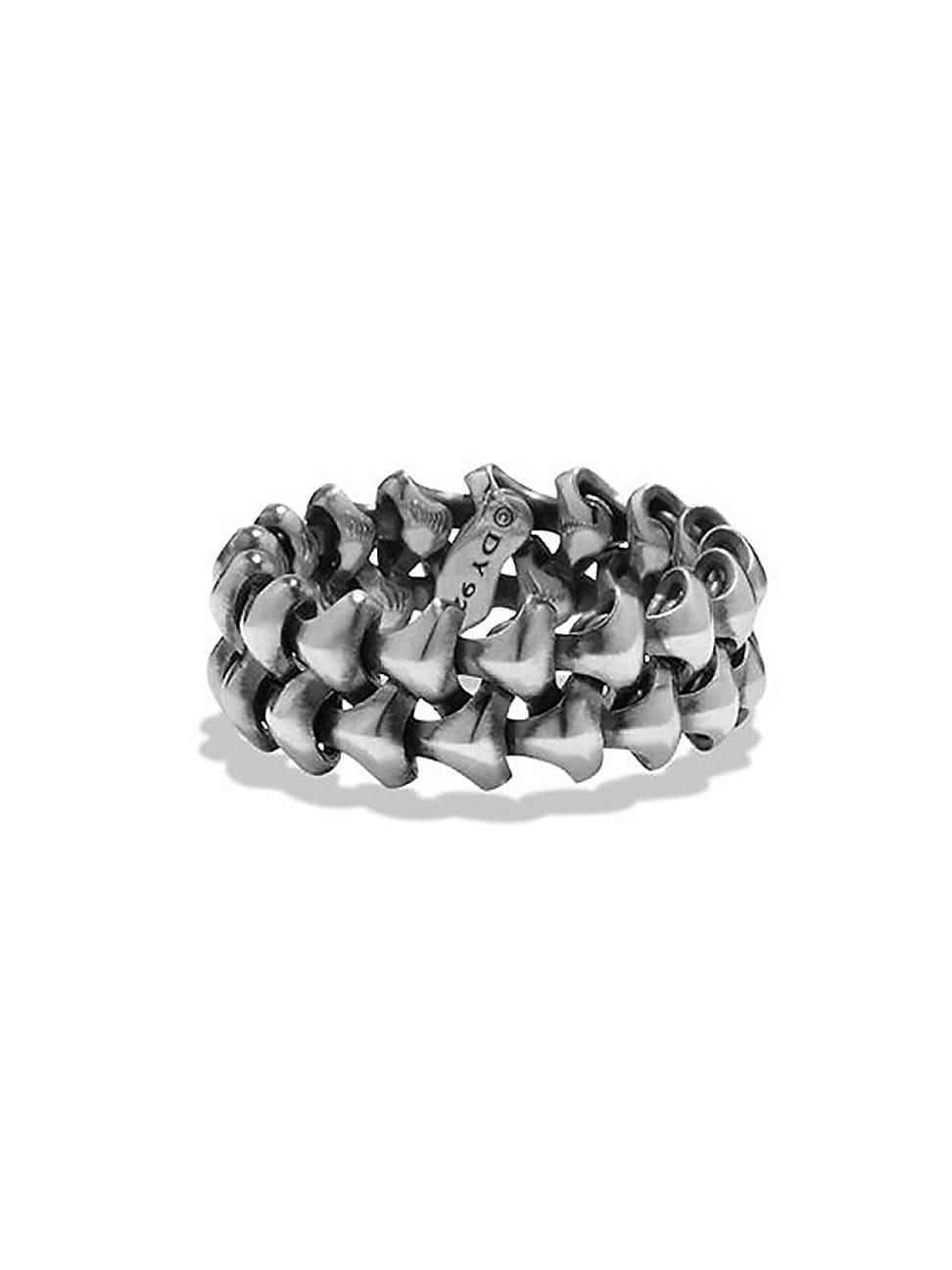 Mens Armory Band Ring in Sterling Silver Product Image