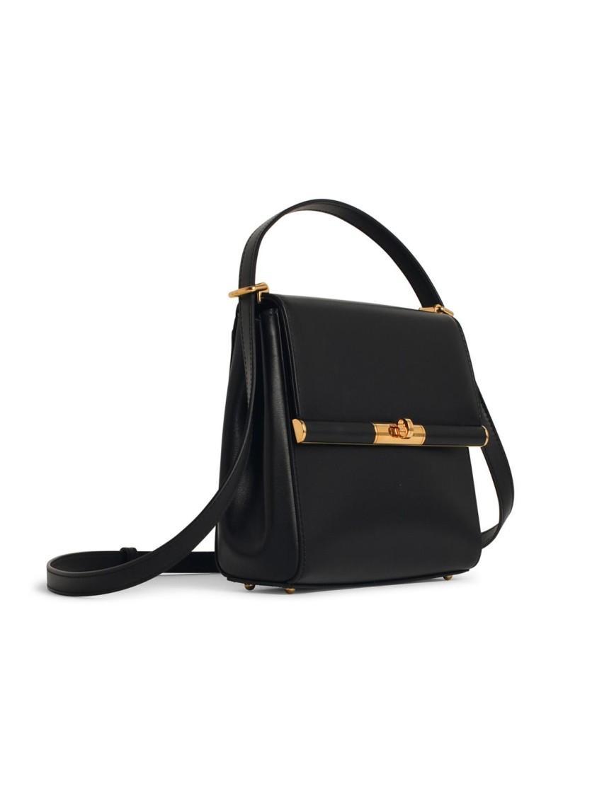 DOLCE & GABBANA New Sicily' Black Leather Crossbody Bag Product Image