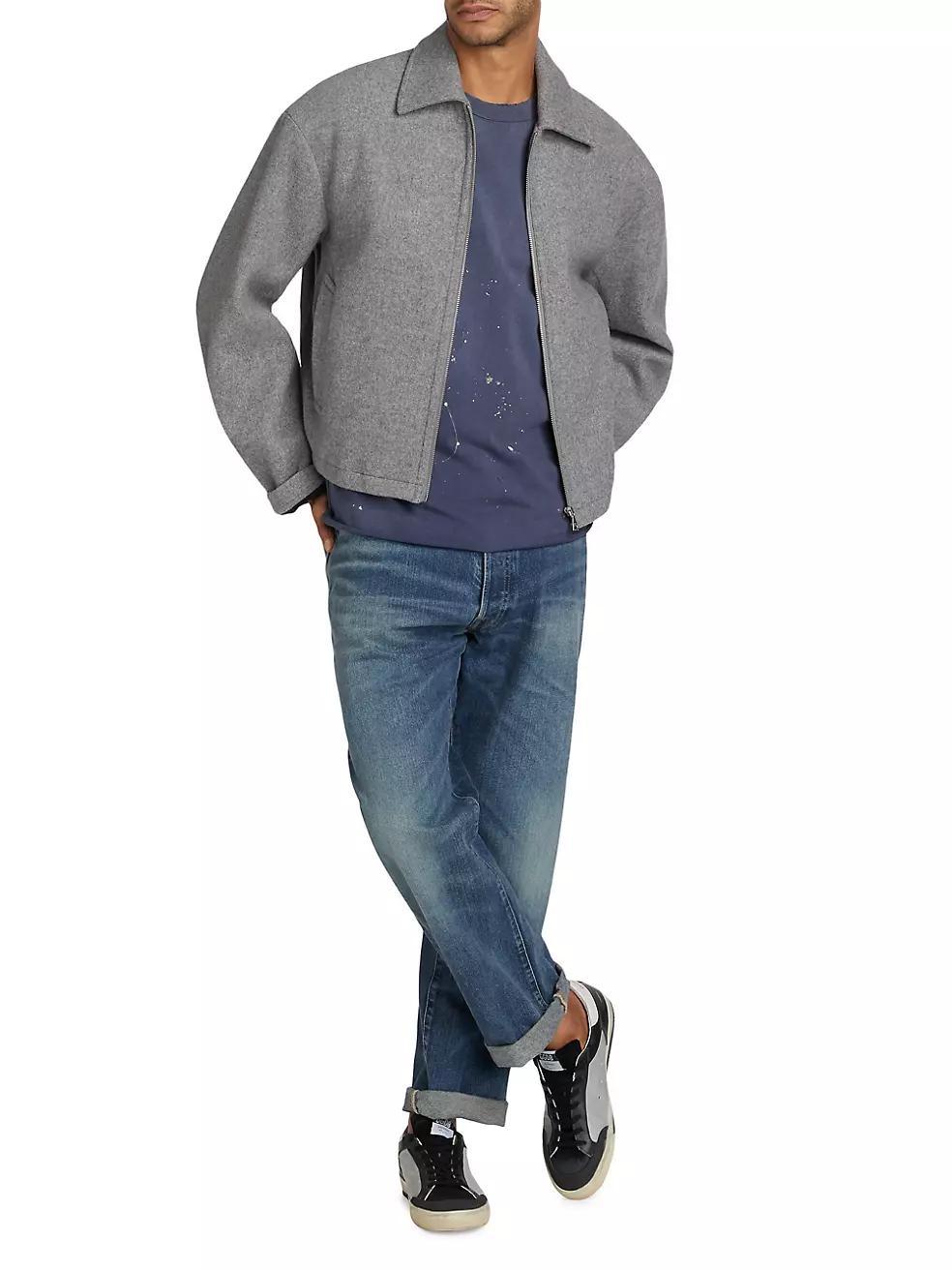 Lexington Brushed Wool Full-Zip Jacket Product Image