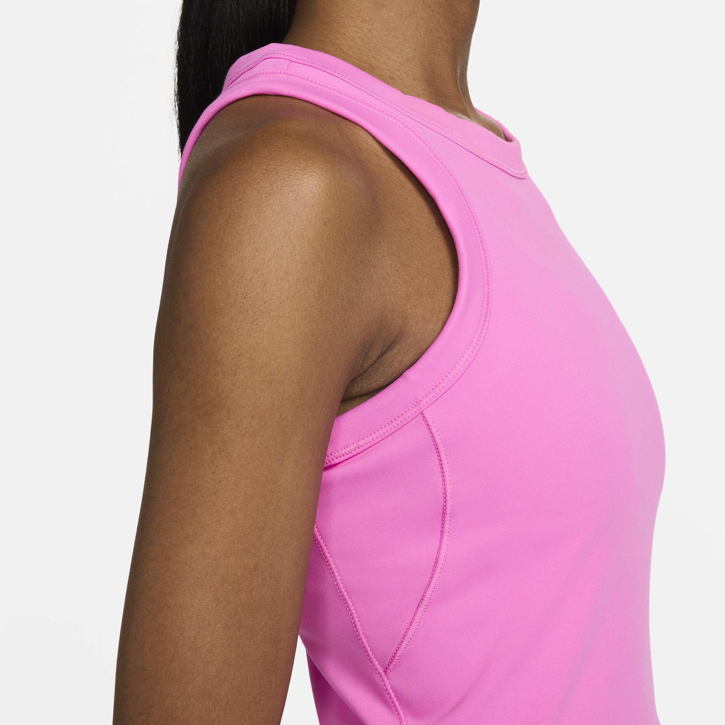 Nike Women's One Fitted Dri-FIT Cropped Tank Top Product Image