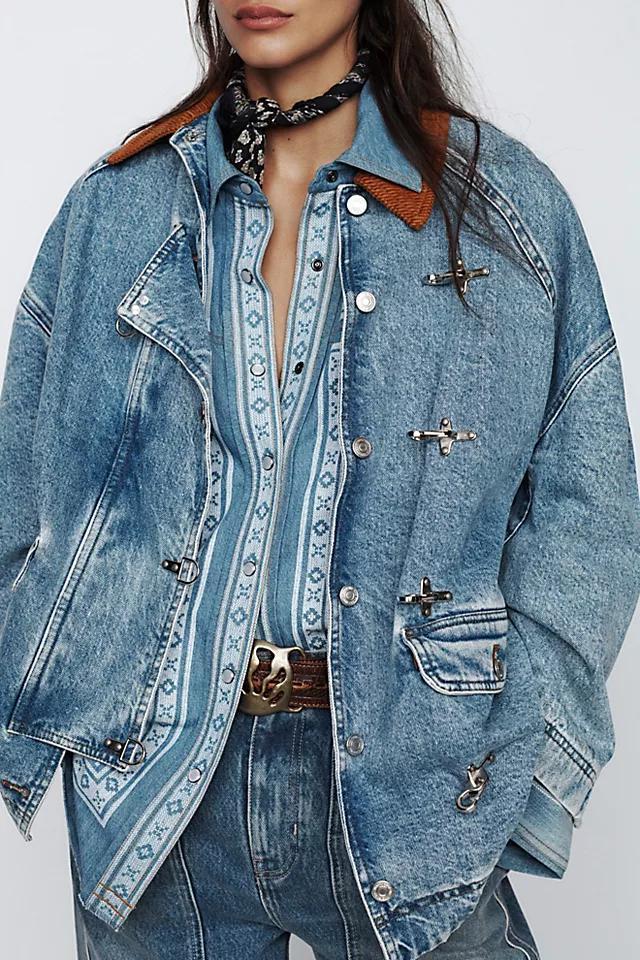 We The Free Denim Barn Coat Product Image