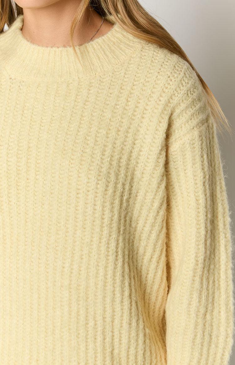 Ace Yellow Oversized Sweater Product Image