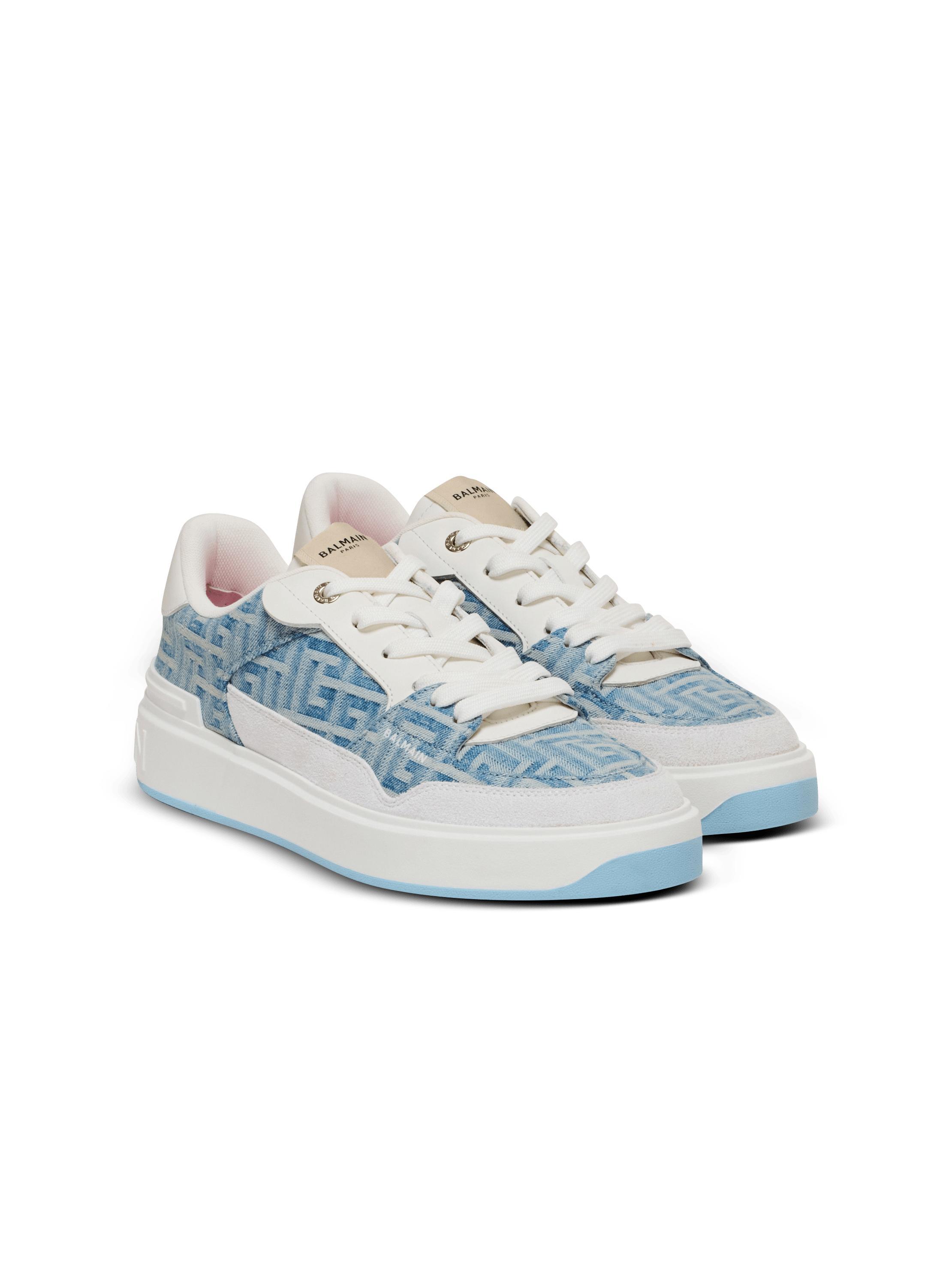 B-Court Flip sneakers in monogrammed denim Product Image