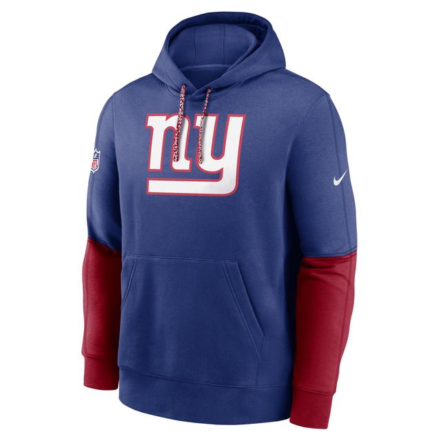 New York Giants Sideline Team Issue Club Nike Men's NFL Pullover Hoodie Product Image