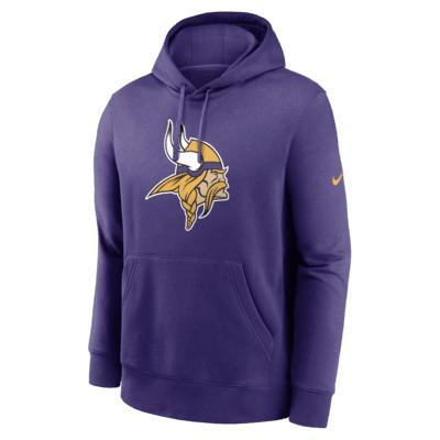 Minnesota Vikings Club Logo Men's Nike NFL Pullover Hoodie Product Image