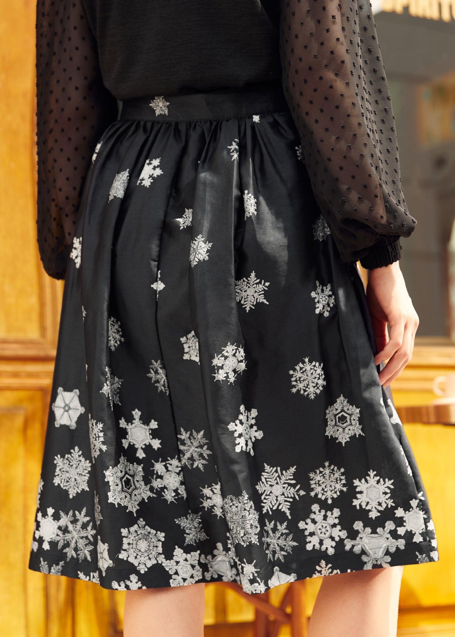 Falling For Winter A-Line Skirt Product Image