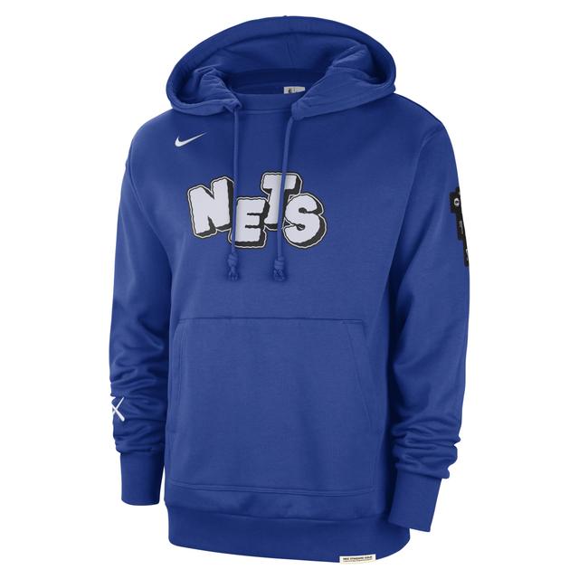 Brooklyn Nets Standard Issue 2023/24 City Edition Nike Mens NBA Courtside Hoodie Product Image