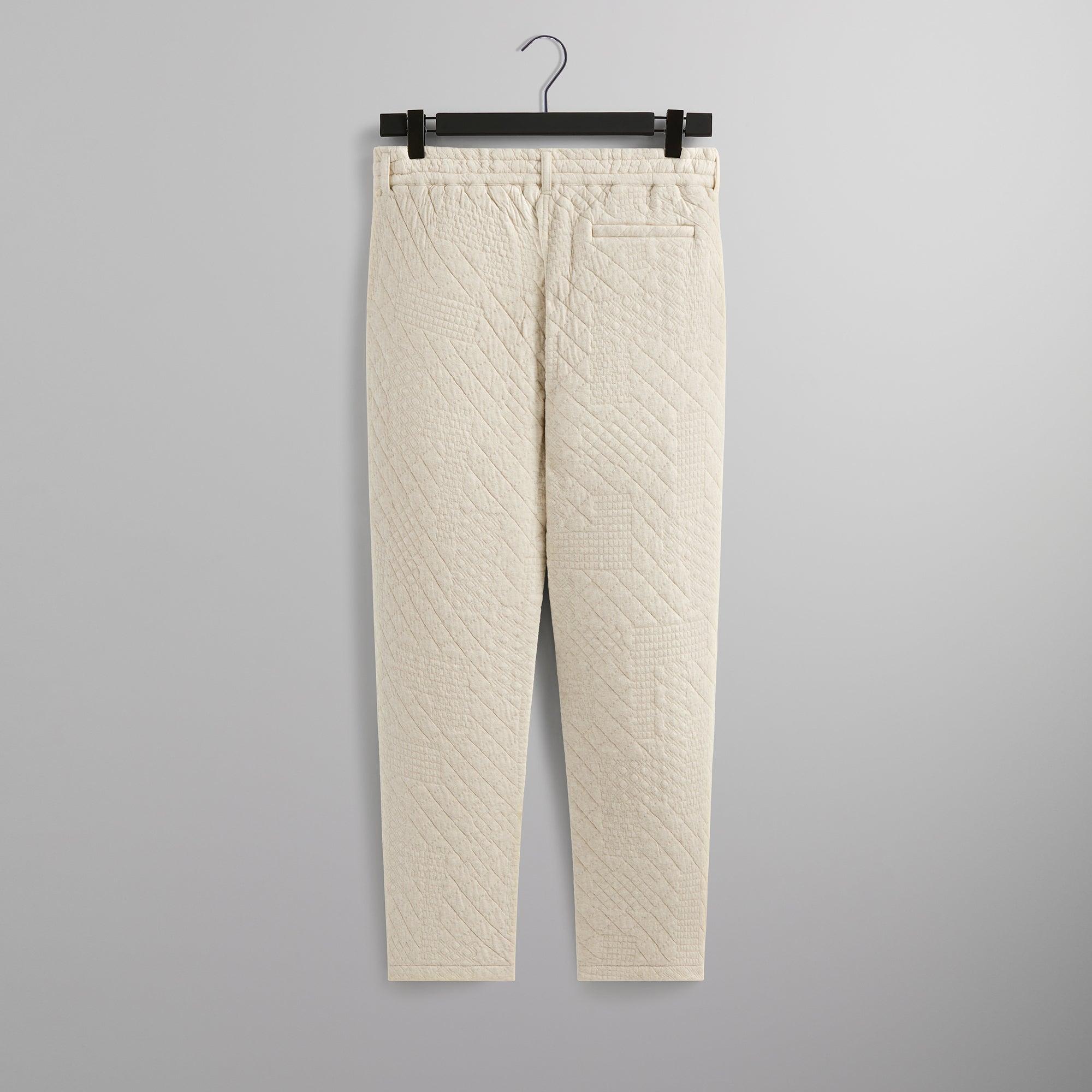 Kith Mixed Stitch Interlock Garrison Pant - Sandrift Male Product Image