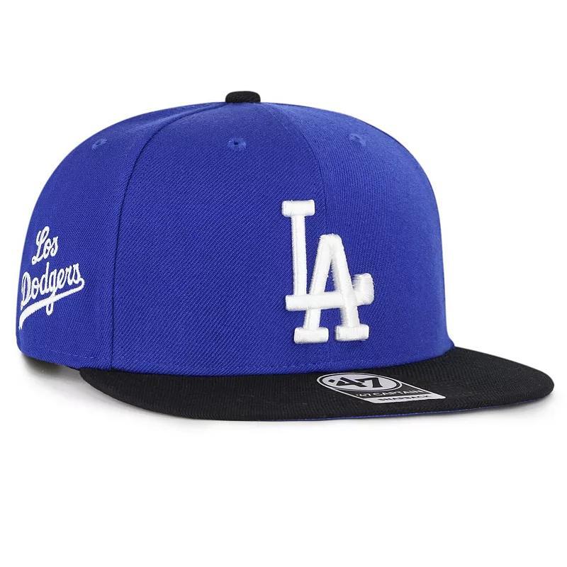 Mens 47 Royal Los Angeles Dodgers 2022 City Connect Captain Snapback Hat Product Image