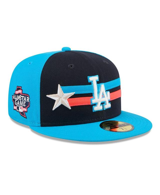 New Era Mens Navy Los Angeles Dodgers 2024 Mlb All-Star Game 59FIFTY Fitted Hat Product Image