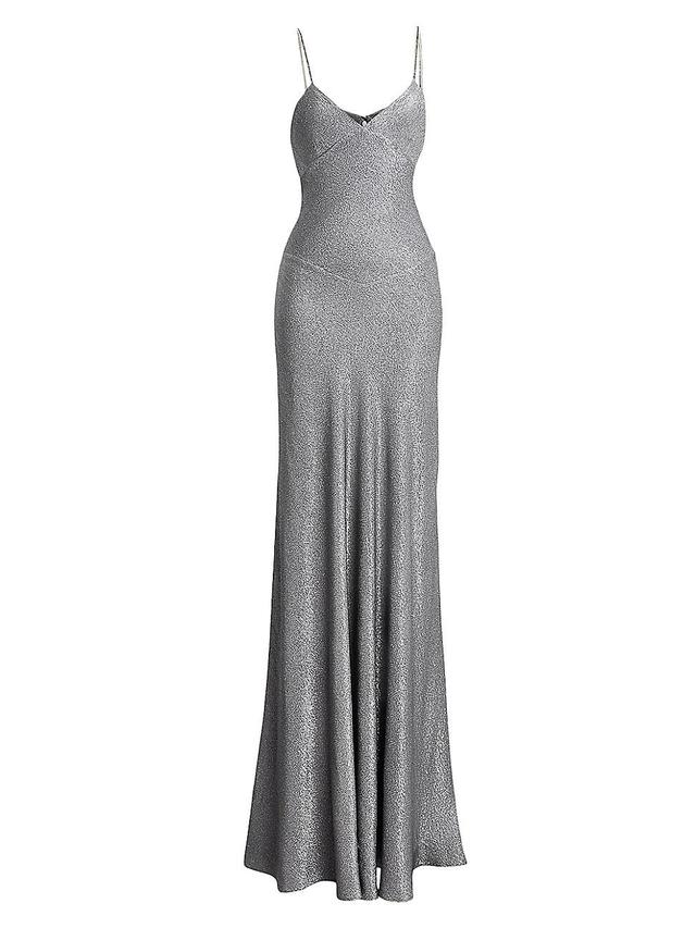 Womens Natalie Silk-Blend Gown Product Image