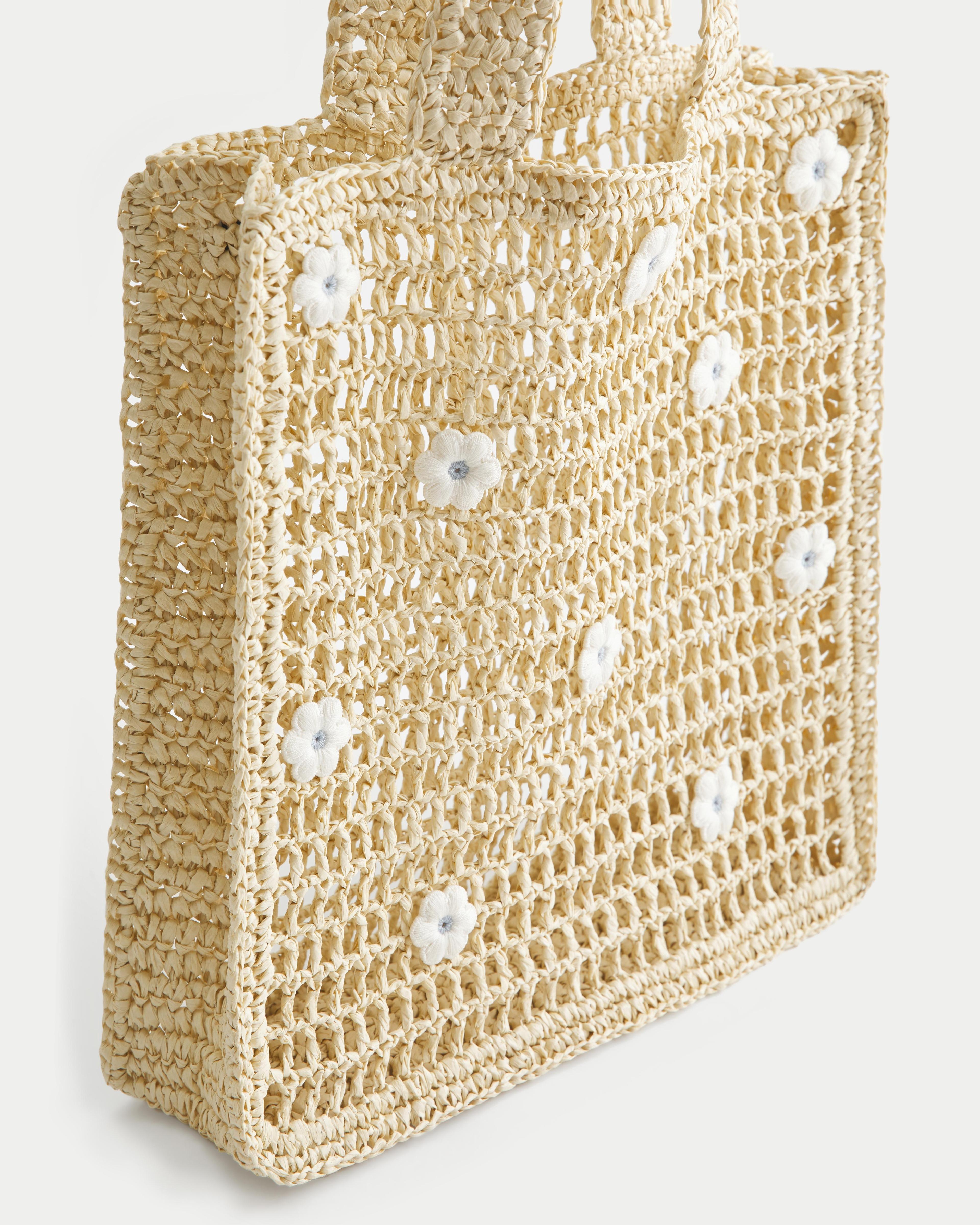 Crochet-Style Beach Bag Product Image