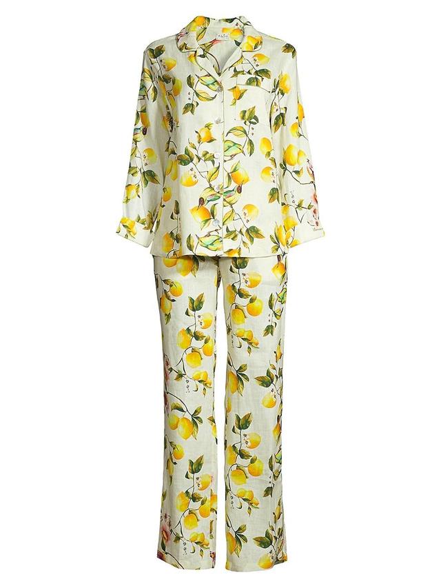 Womens Ithaka Emma Palermo Linen Pajamas Product Image