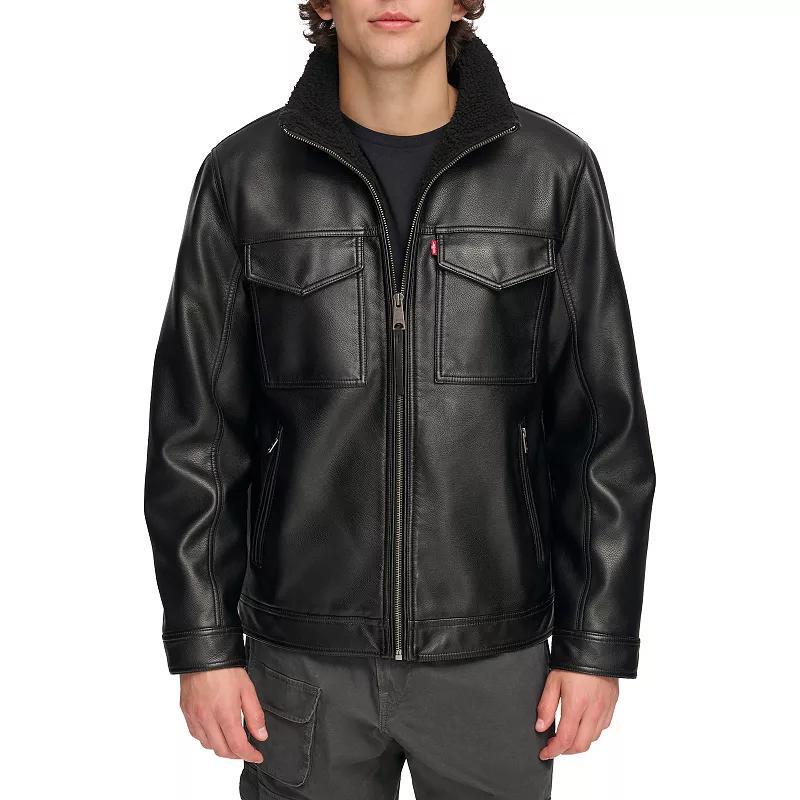 levis Faux Shearling Lined Rancher Jacket Product Image