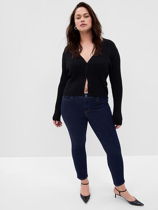 Mid Rise True Skinny Jeans Product Image