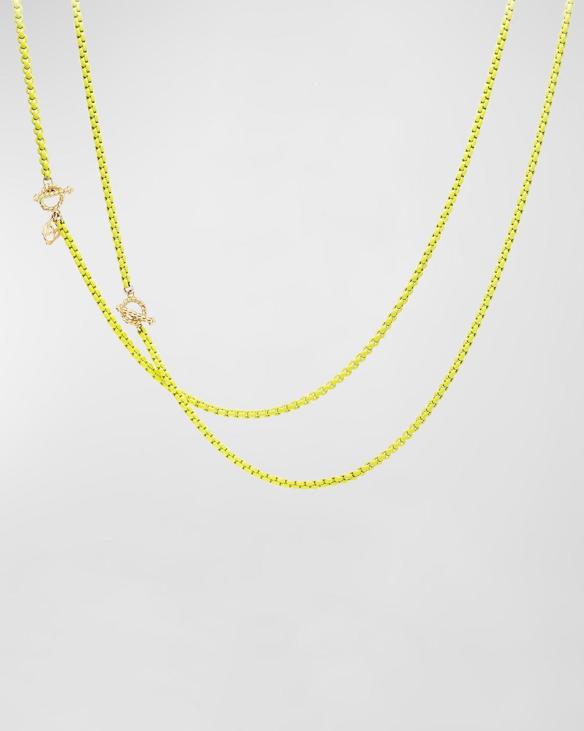 Womens DY Bel Aire Color Box Chain Necklace Product Image