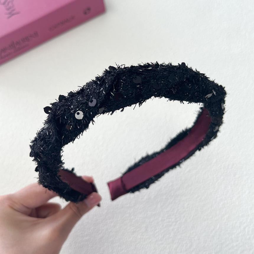 Sequined Fabric Headband Product Image