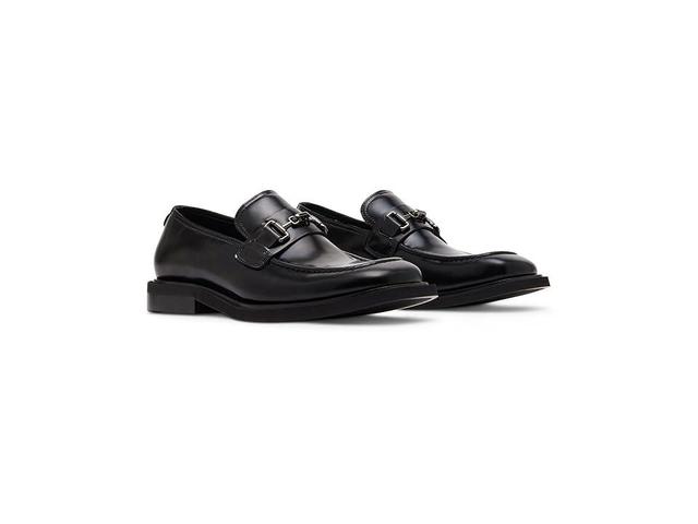 Steve Madden Mens Paulson Sqaure Toe Leather Bit Loafers Product Image