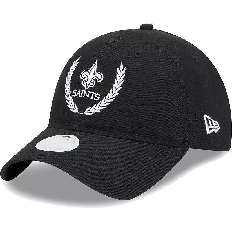 Womens New Era New Orleans Saints Leaves 9TWENTY Adjustable Hat Product Image