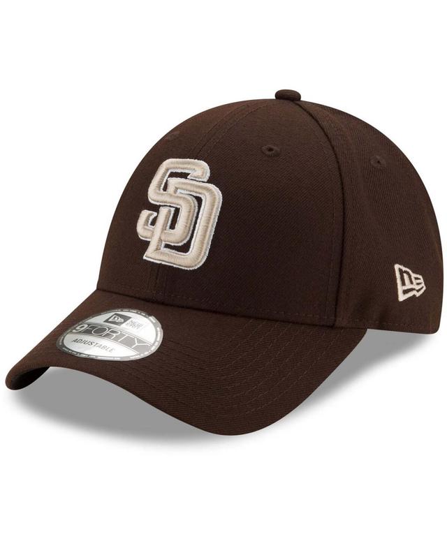 Mens New Era Brown San Diego Padres Alternate The League 9FORTY Adjustable Hat Product Image