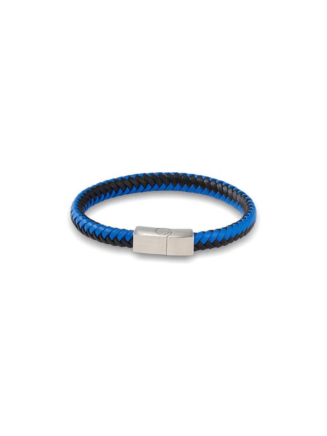 Woven Leather Bracelet Product Image