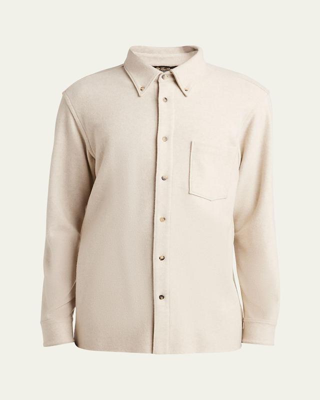 Mens Breia Wool and Cashmere Jersey Overshirt Product Image