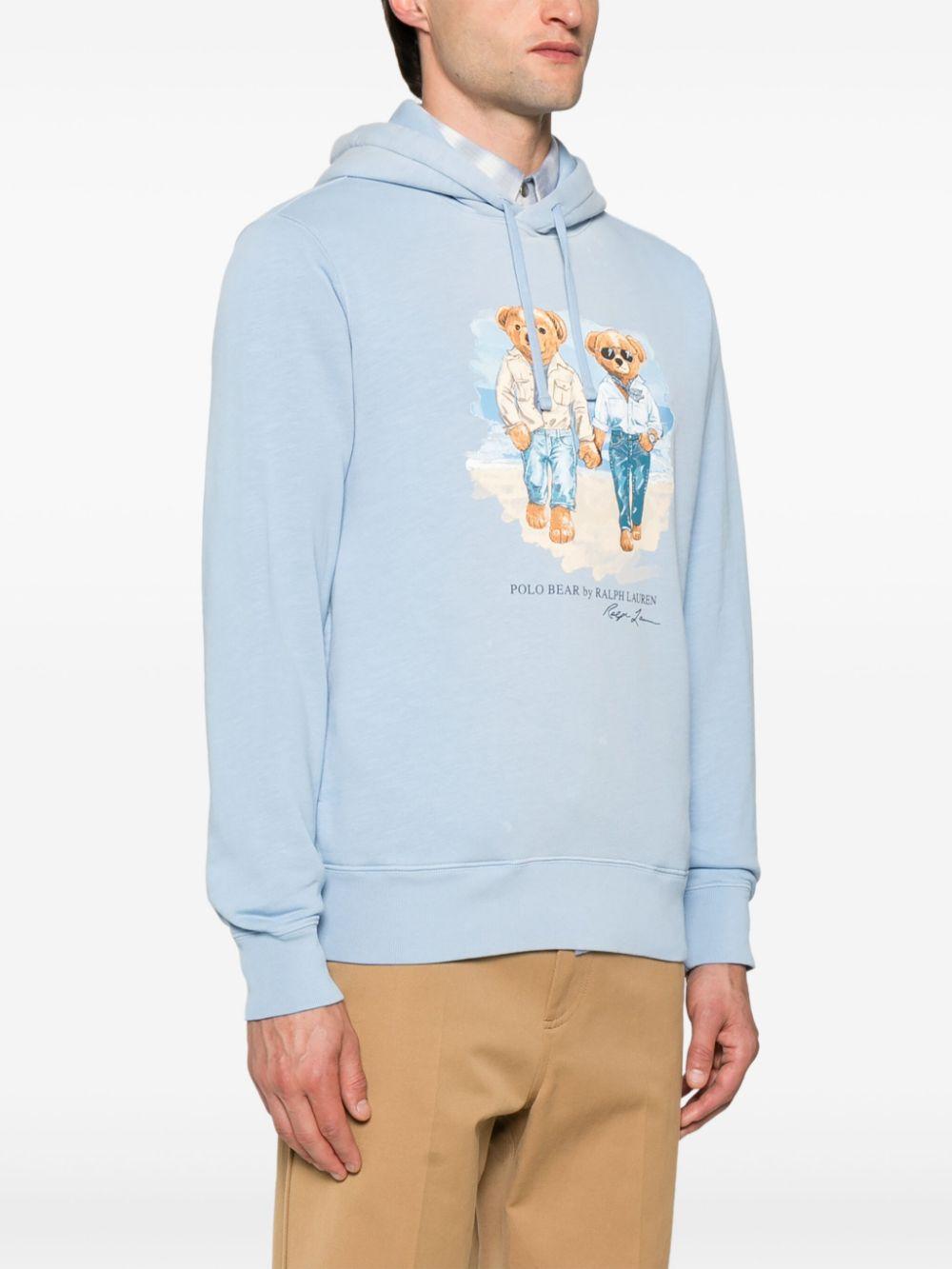 Polo Bear-motif hoodie Product Image