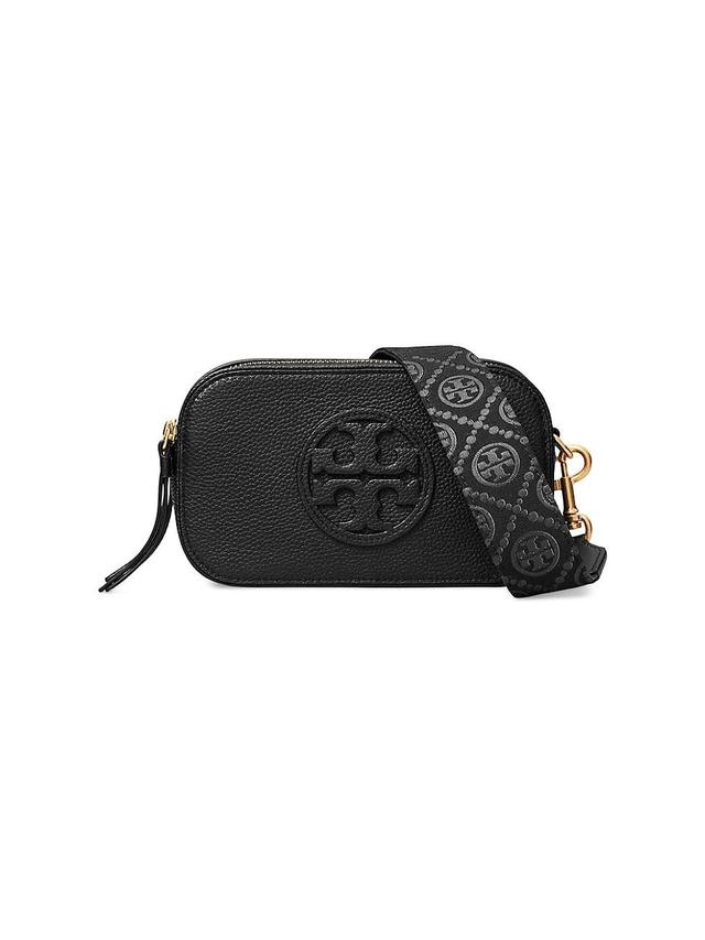 Womens Mini Miller Leather Crossbody Bag Product Image