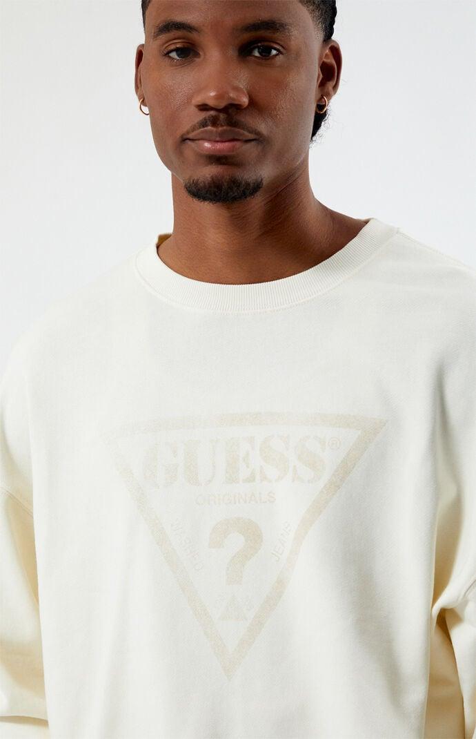 GUESS Originals Men's Vintage Triangle Crew Neck Sweatshirt Product Image