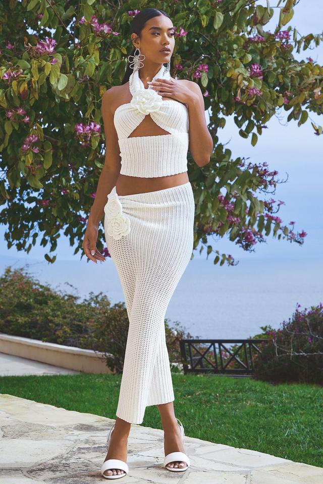 The Ultimate Vibe Skirt Set - Ivory Product Image