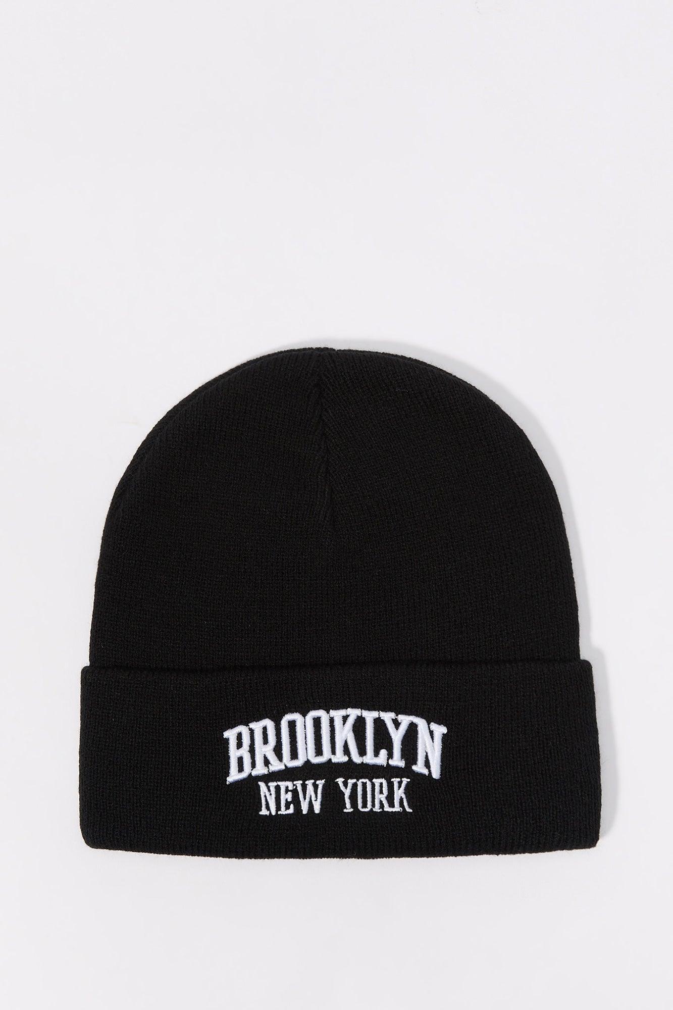 City Embroidered Beanie Male Product Image