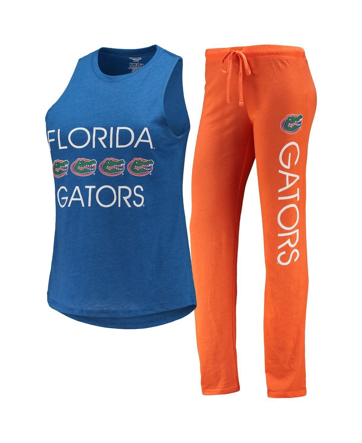 Womens Concepts Sport /Royal Florida Gators Tank Top & Pants Sleep Set Product Image