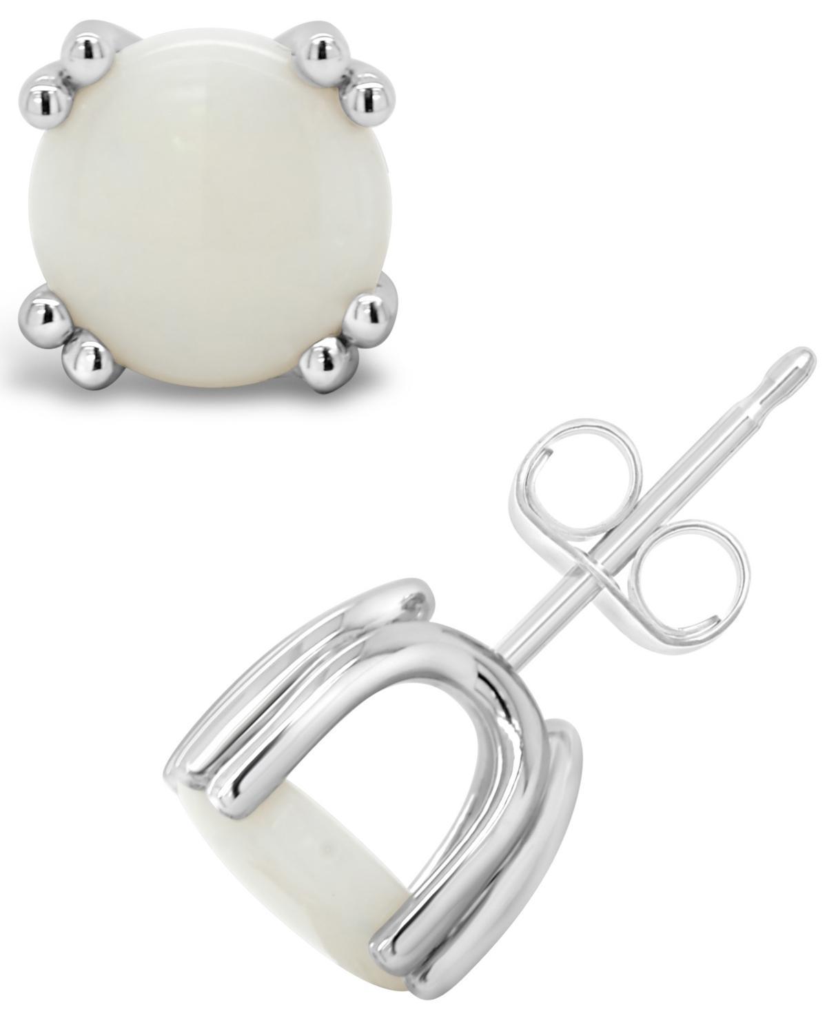 Opal (1-5/8 ct. t.w.) Stud Earrings in Sterling Silver Product Image