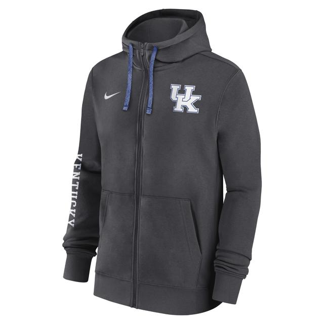 Kentucky Wildcats Sideline Team Issue Nike Men's College Full-Zip Hoodie Product Image