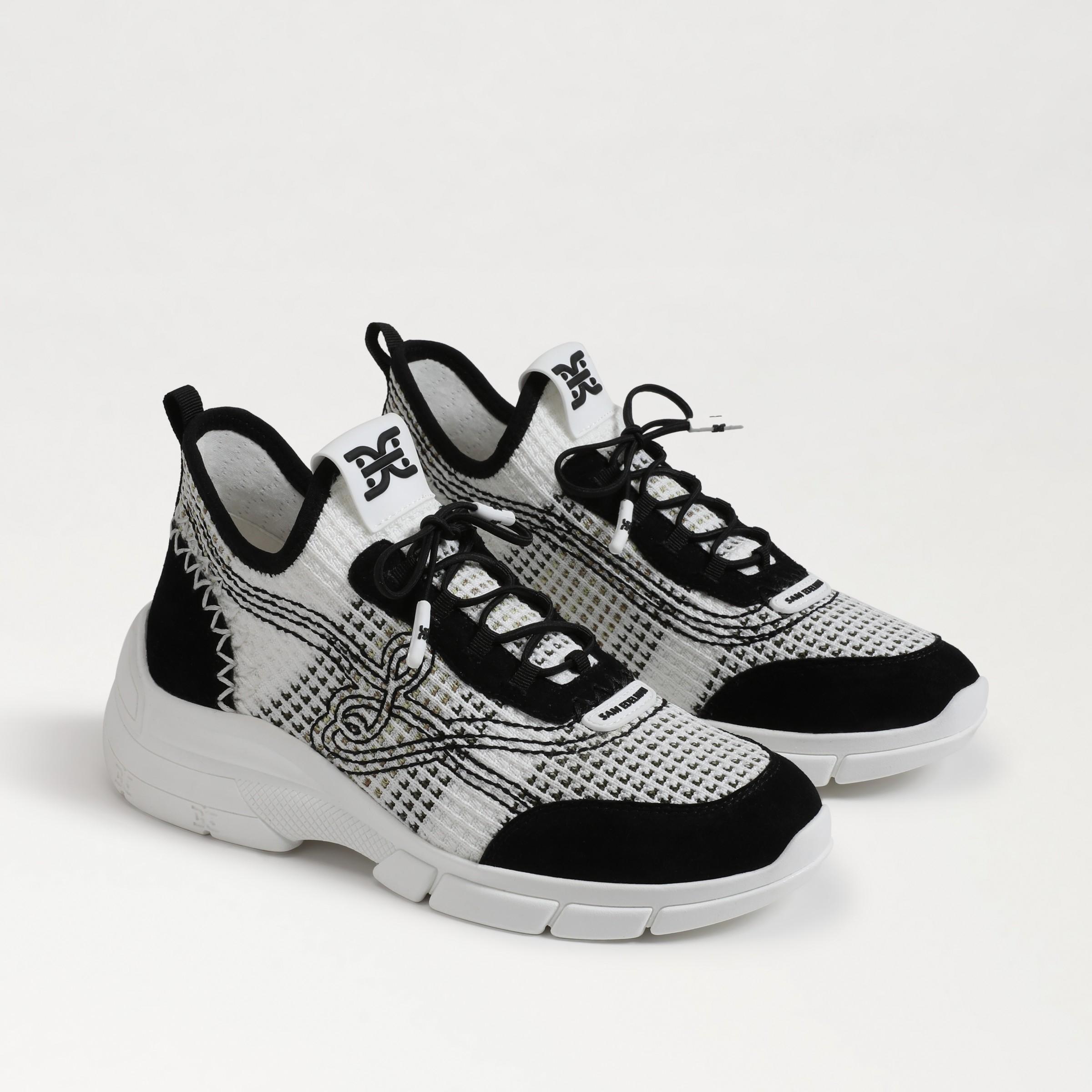 Sam Edelman Chelsie Lace Up Knit Sneaker Multi Knit Product Image