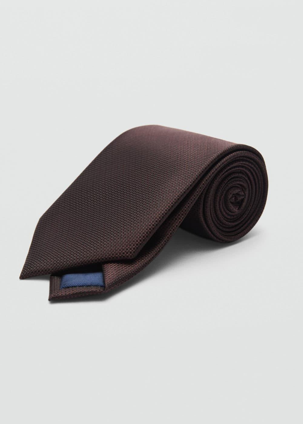 MANGO MAN - Crease-resistant structured tie - One size - Men Product Image