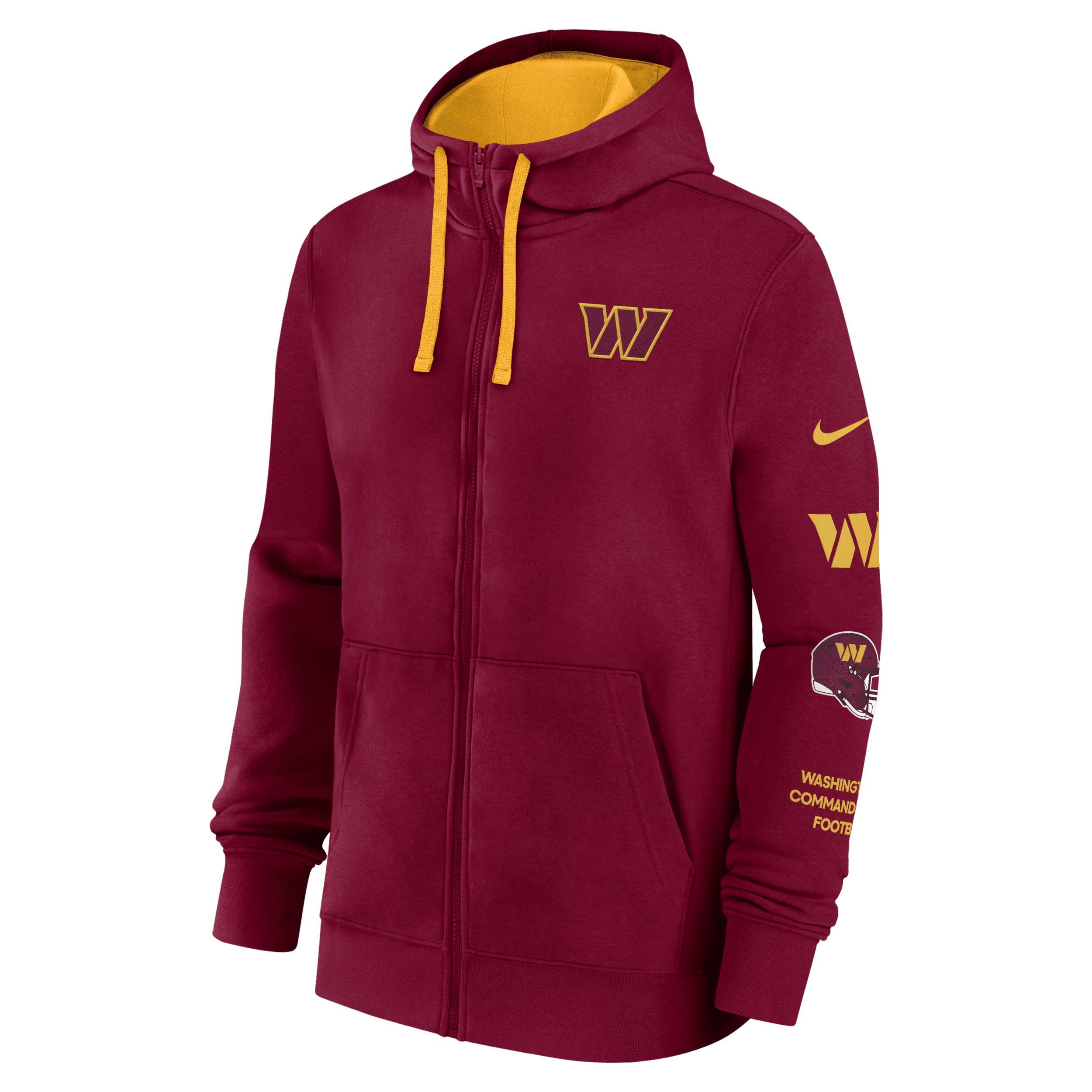 Minnesota Vikings Club Nike Men's NFL Full-Zip Hoodie Product Image