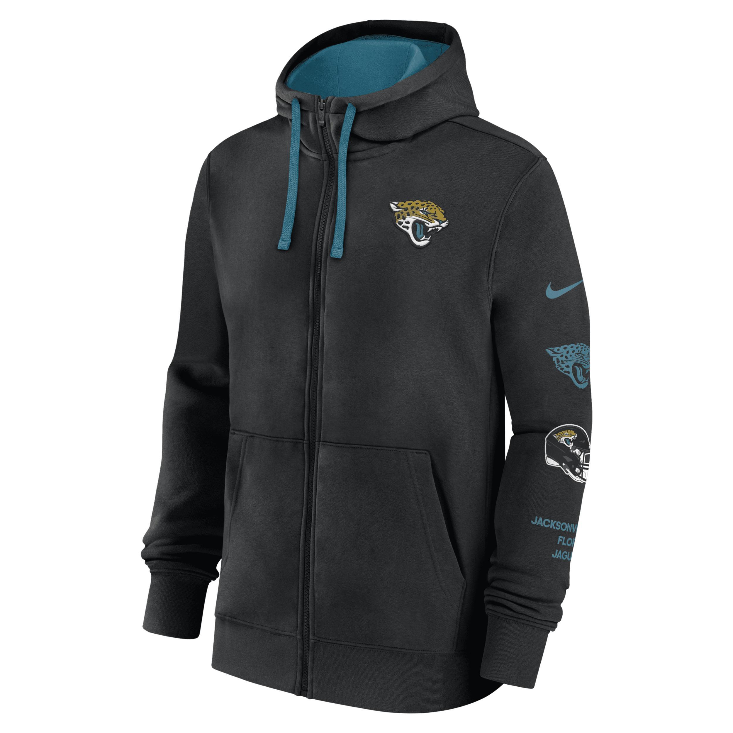 Buffalo Bills Sideline Team Issue Club Men's Nike Full Zip Hoodie Product Image